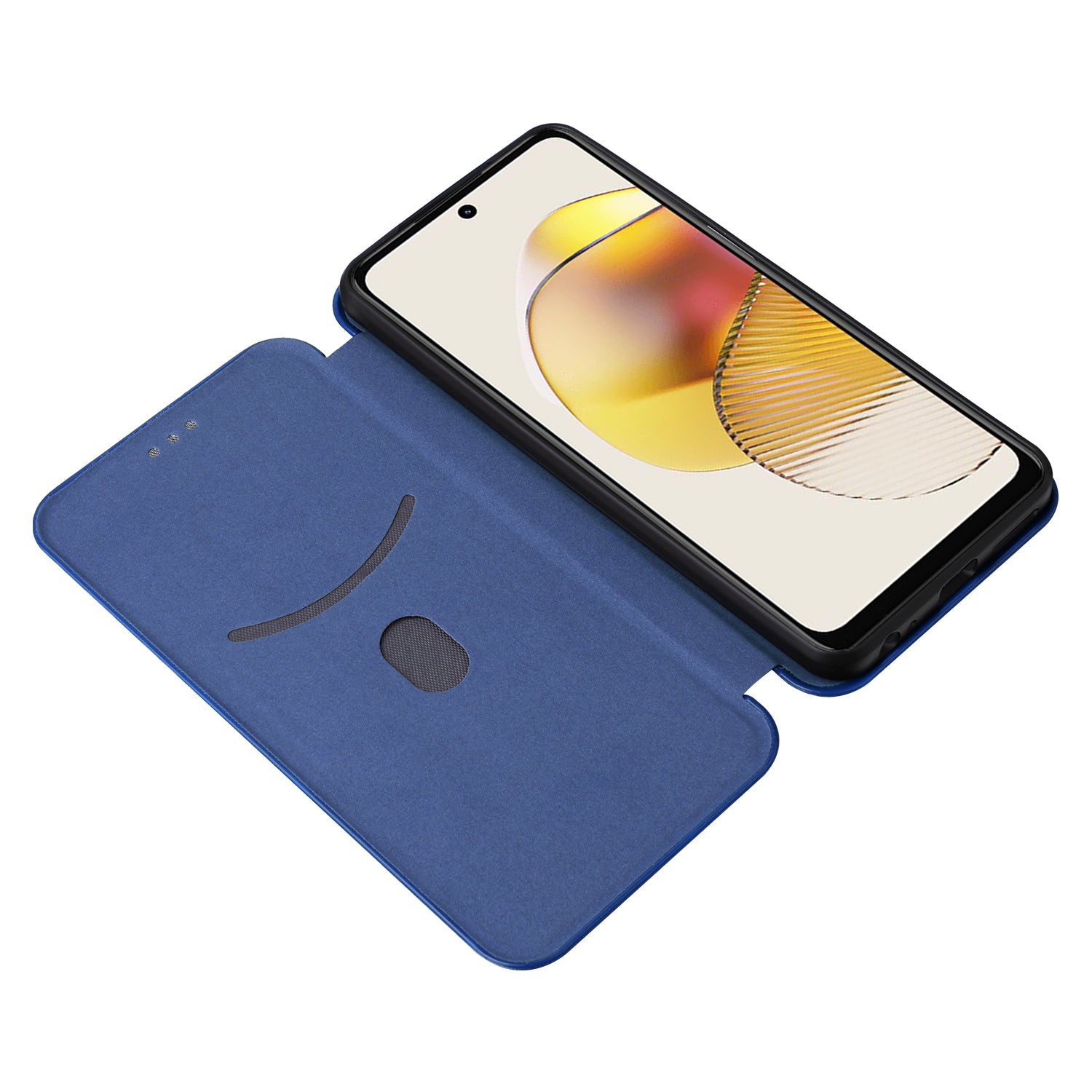 Anti-fall Phone Case For Motorola Moto G73 5G Card Holder Carbon Fiber Texture Flip Leather Cover Stand Anti-fall Phone Case For Motorola Moto G73 5G Card Holder Carbon Fiber Texture Flip Leather Cover Stand
